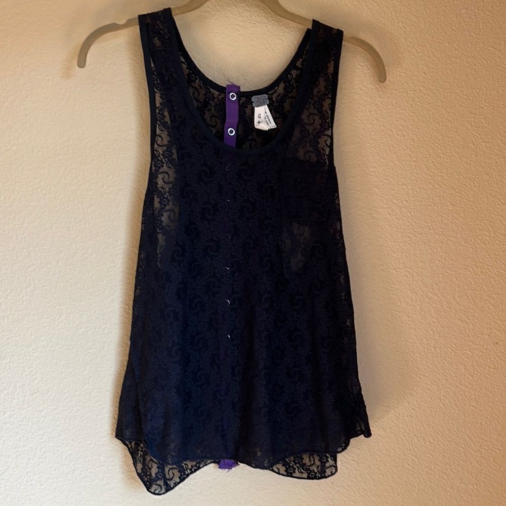 We The Free stretch lace tank top‎